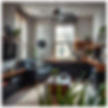 Innovative space-saving solutions in a small apartment