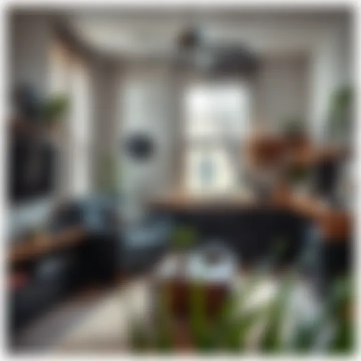 Innovative space-saving solutions in a small apartment