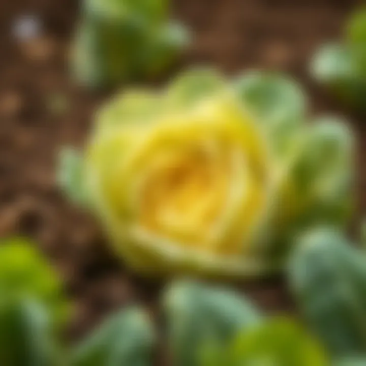 Seasonal planting schedule for white cabbage