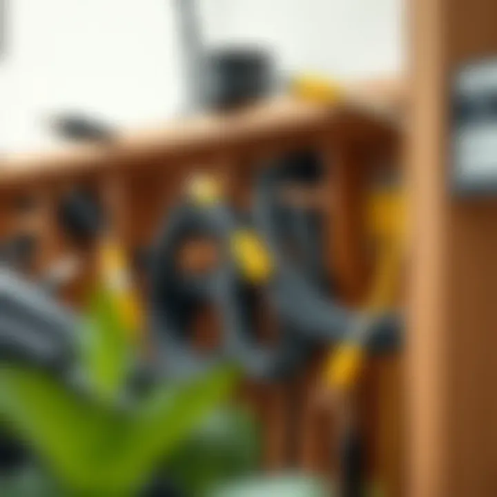 Organized cable storage solution