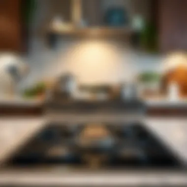 Clean and shiny stovetop showcasing effective cleaning results