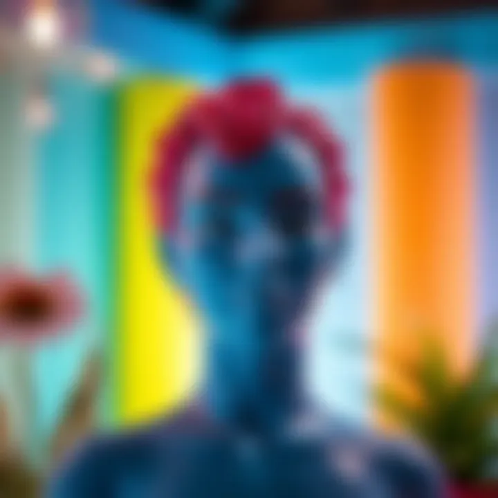 Vibrant color selection for lif models