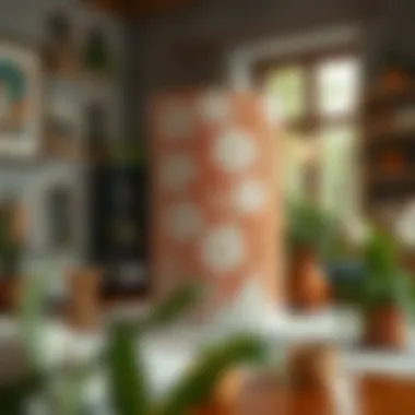 A beautiful DIY project showcasing a well-painted surface with an intricate design.