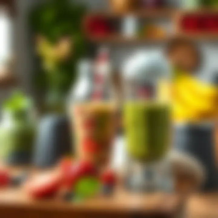 Essential equipment for making smoothies