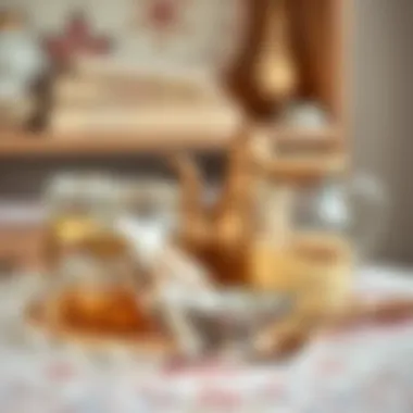 Essential household items and traditional utensils that are typically found in a bridal trousseau.