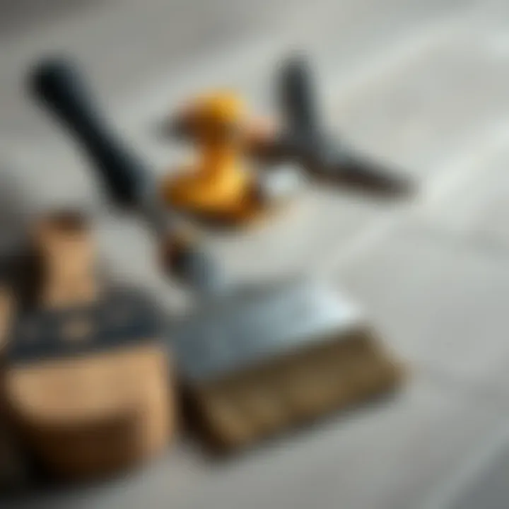 Maintenance tools for gray parquet care