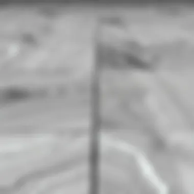 Close-up of gray parquet texture and patterns