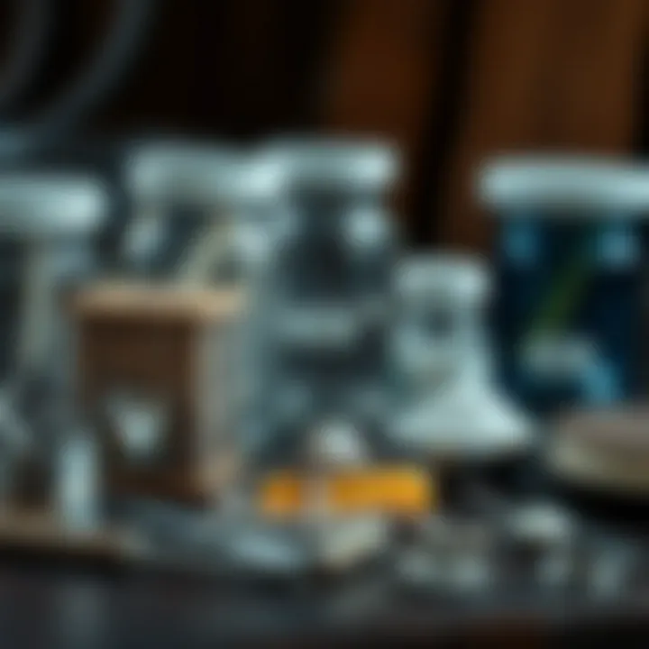 Materials used for polishing silver jewelry