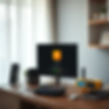 Home automation setup with devices