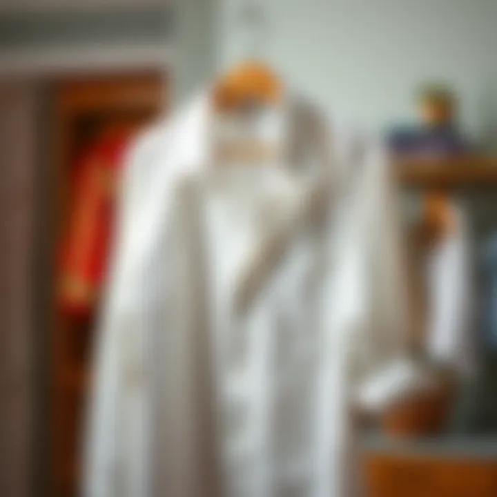 Chemical solutions for reviving white shirts