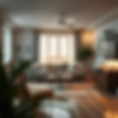 A cozy living space transformed using Koçtaş items, highlighting innovation