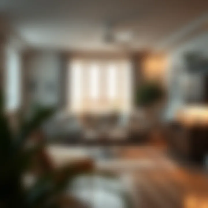 A cozy living space transformed using Koçtaş items, highlighting innovation