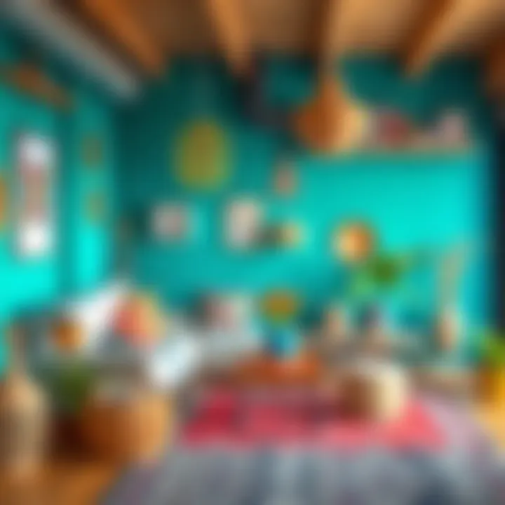 A vibrant selection of home decor items available at Koçtaş