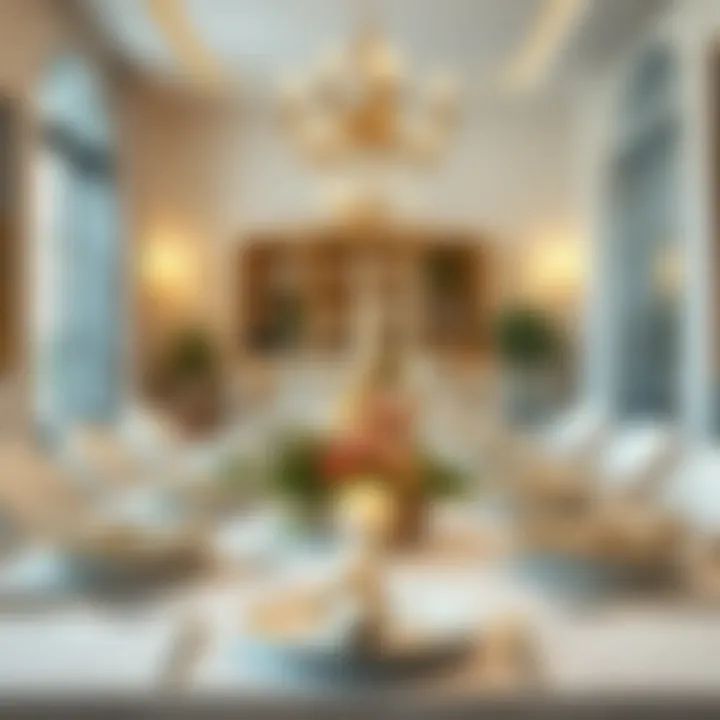 An elegant dining setup for a memorable meal