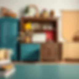 Color palette showcasing diverse furniture paint options