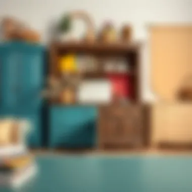 Color palette showcasing diverse furniture paint options