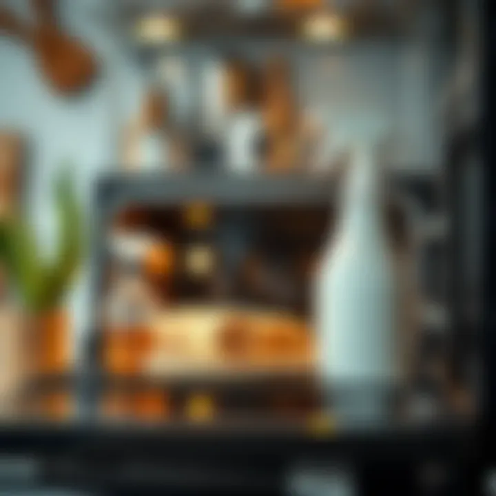 Natural cleaning products for oven maintenance