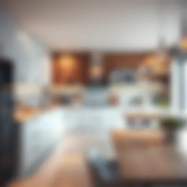 Elegant kitchen showcasing aesthetic appeal and functionality