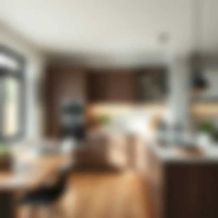 Contemporary kitchen layout reflecting changing lifestyles