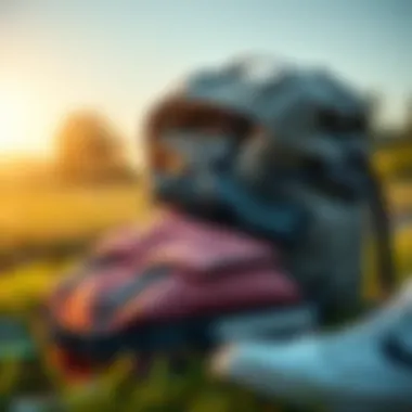 A well-packed camping bag ready for an adventure