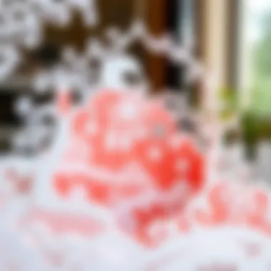 Intricate paper cut designs showcasing creativity