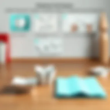 Step-by-step illustration of paper shaping techniques