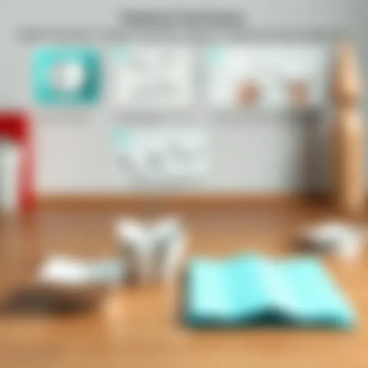 Step-by-step illustration of paper shaping techniques