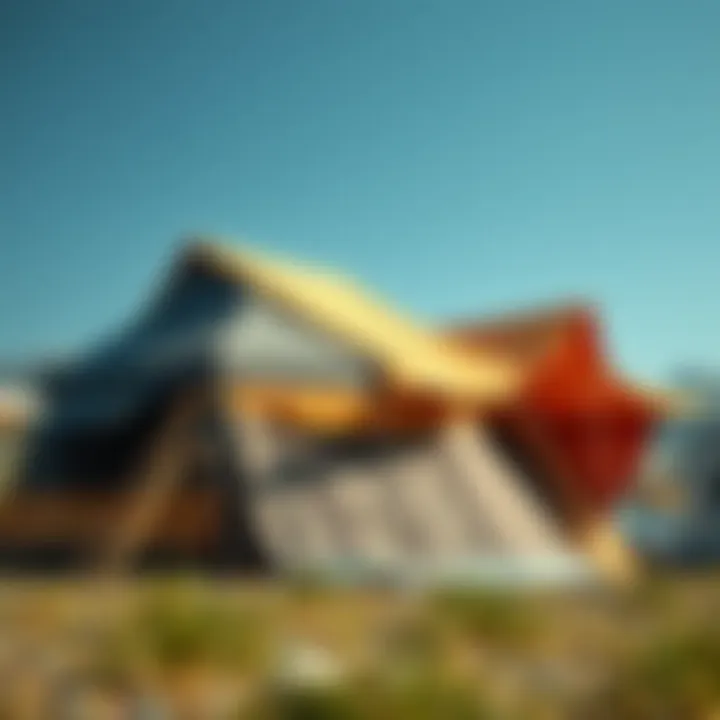 Various fabric materials used in rooftop tents displayed side by side.