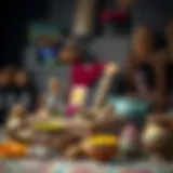 Traditional Turkish Söz Bohçası filled with cultural items