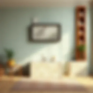 Smooth application technique for painting tiles