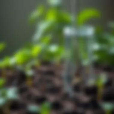 Soil testing for understanding planting conditions