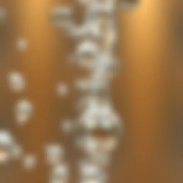 A detailed close-up of the fermentation process showcasing bubbles