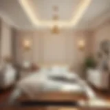 Elegant bedroom with a serene color palette