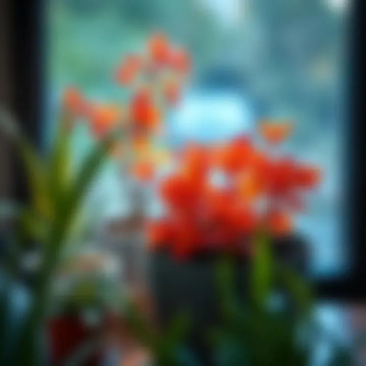 Creative hobby project using seasonal plants