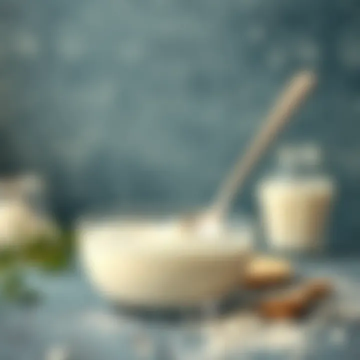 Fermentation process of yogurt