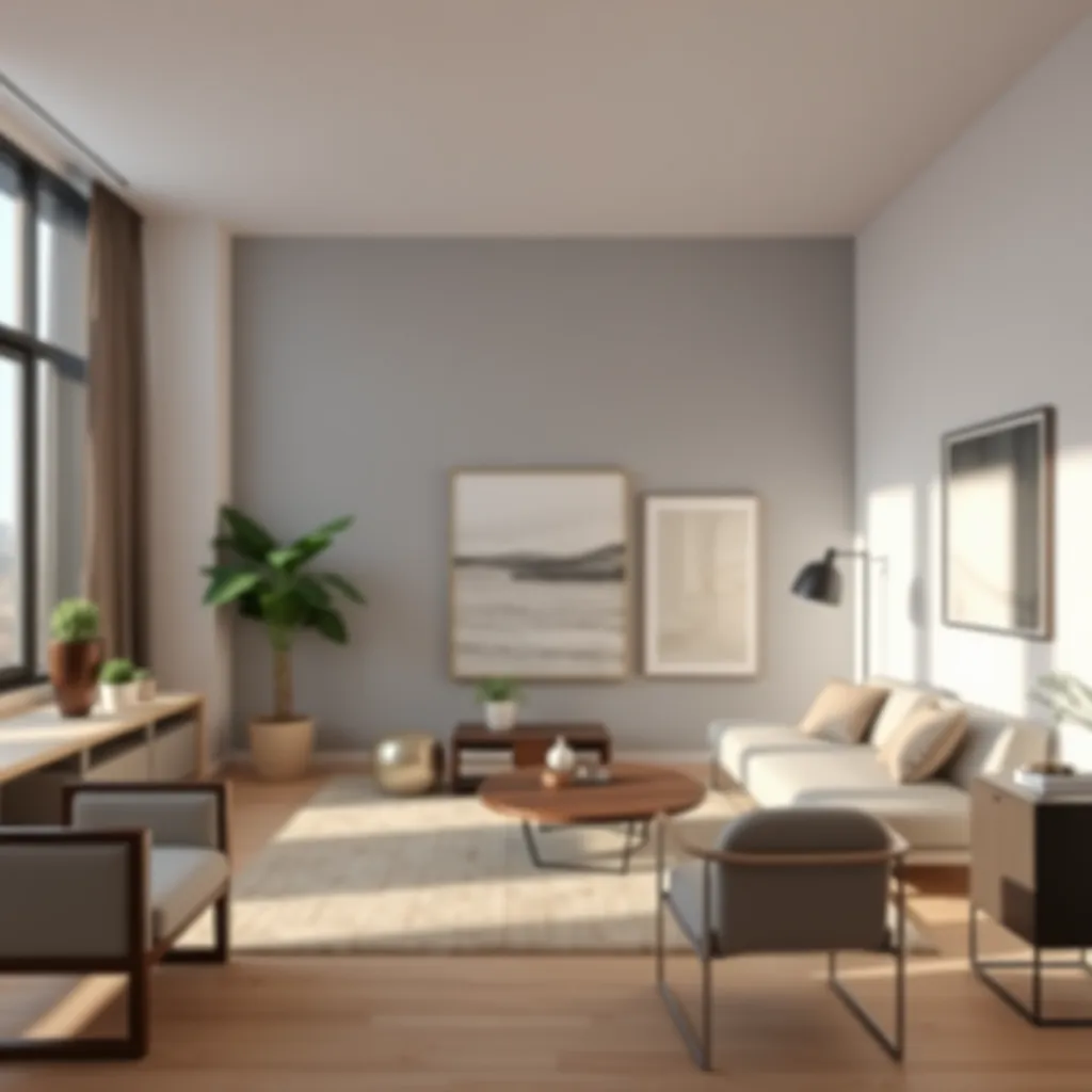 Sade ve Şık Salon Dekorasyonu İpuçları